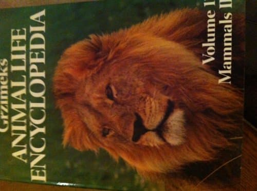 Book cover for Grzimek's Animal Life Encyclopedia: Mammals III by Grzimek, Bernhard