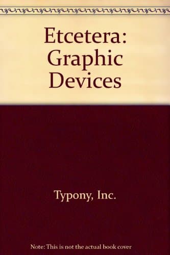 Book cover for Etcetera: Graphic Devices by Typony