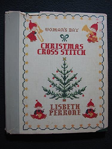 Book cover for Woman's day Christmas cross stitch by Lisbeth Perrone