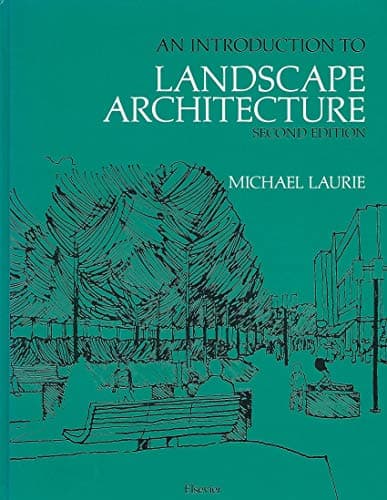 Book cover for An introduction to landscape architecture by Laurie, Michael