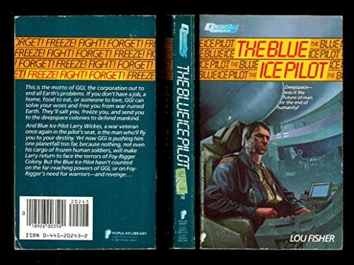Book cover for Blue Ice Pilot by Fisher, Lou