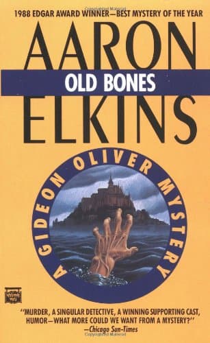 Book cover for Old Bones: A Gideon Oliver Mystery by Elkins, Aaron