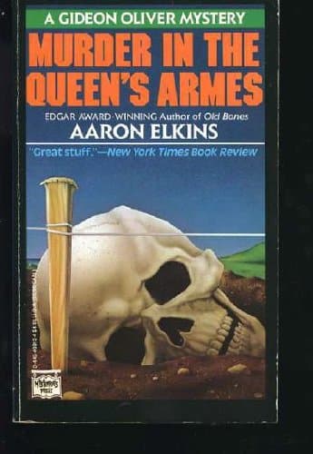 Book cover for Murder in the Queen's Armes (A Gideon Oliver Mystery) by Elkins, Aaron J.
