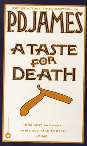 Book cover for A Taste for Death by James, P. D.