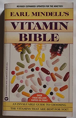 Book cover for Earl Mindell's Vitamin Bible by Mindell, Earl