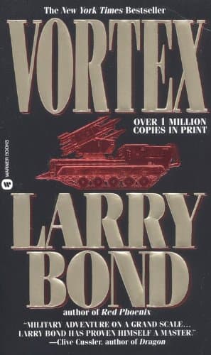 Book cover for Vortex by Larry Bond