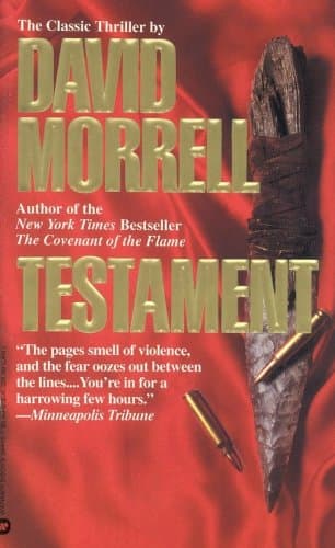 Book cover for Testament by Morrell, David
