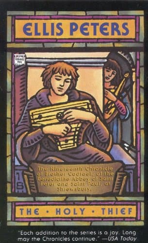 Book cover for The Holy Thief by Peters, Ellis