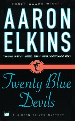 Book cover for Twenty Blue Devils by Elkins, Aaron