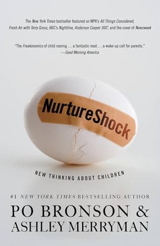Book cover for NurtureShock: New Thinking About Children by Po Bronson
