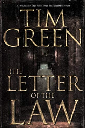 Book cover for The Letter of the Law by Green, Tim
