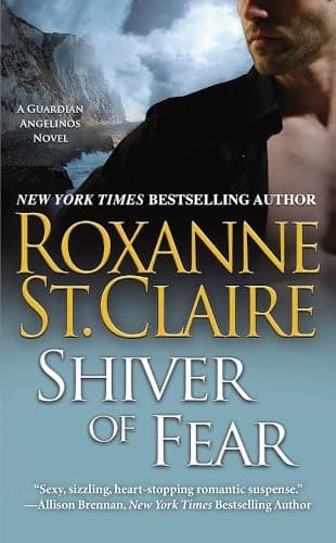 Book cover for Shiver of Fear (The Guardian Angelinos, 2) by St. Claire, Roxanne