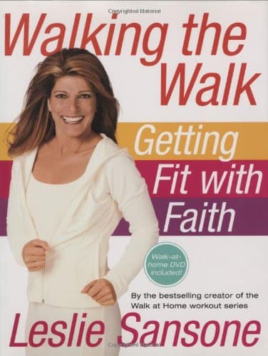 Book cover for Walking the Walk (w/DVD): Getting Fit with Faith by Sansone, Leslie