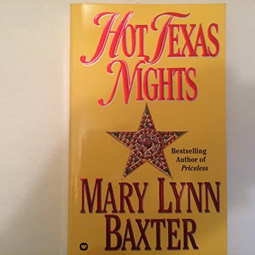 Book cover for Hot Texas Nights by Baxter, Mary Lynn