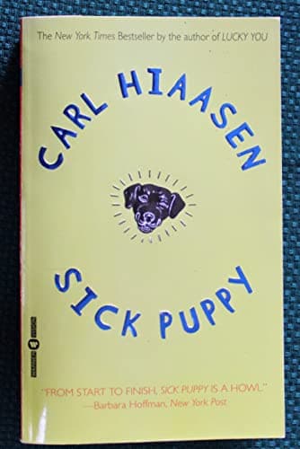 Book cover for Sick Puppy by Hiaasen, Carl