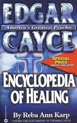 Book cover for Edgar Cayce Encyclopedia of Healing by Karp, Reba Ann