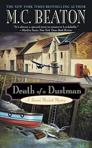 Book cover for Death of a Dustman (Hamish Macbeth Mysteries, No. 17) by Beaton, M. C.