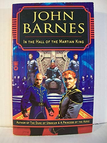 Book cover for In the Hall of the Martian King (Jak Jinnaka) by Barnes, John