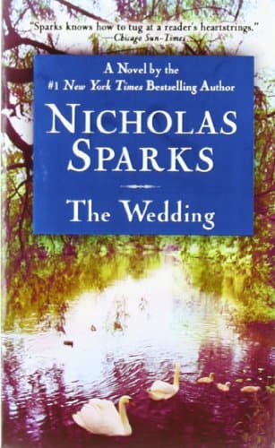 Book cover for The Wedding by Sparks, Nicholas
