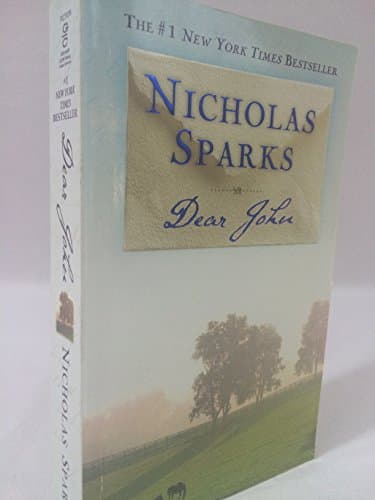 Book cover for Dear John by Sparks, Nicholas