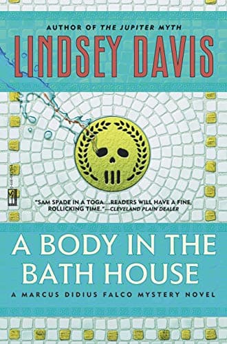 Book cover for A Body in the Bathhouse by Davis, Lindsey