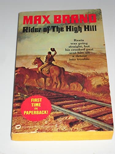 Book cover for Rider of the High Hill by Brand, Max