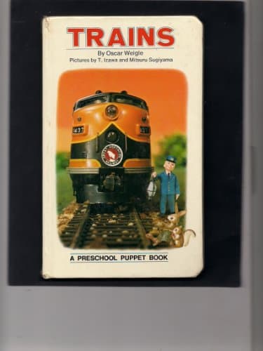 Book cover for Trains by Oscar  Weigle