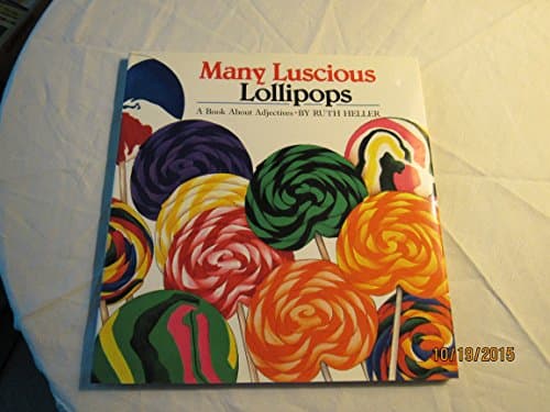 Book cover for Many Luscious Lollipops by Heller, Ruth
