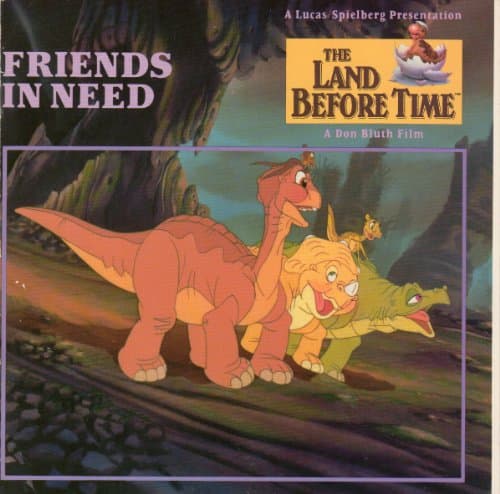 Book cover for Friends in Need (The Land Before Time) by Amblin Entertainment