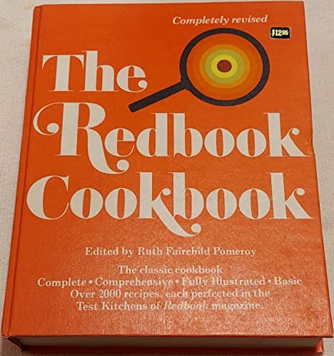 Book cover for The Redbook Cookbook by Ruth Fairchild Pomeroy
