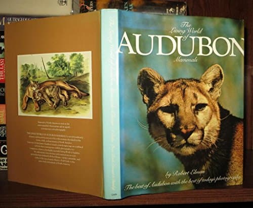 Book cover for The Living World of Audubon Mammals by Robert Elman