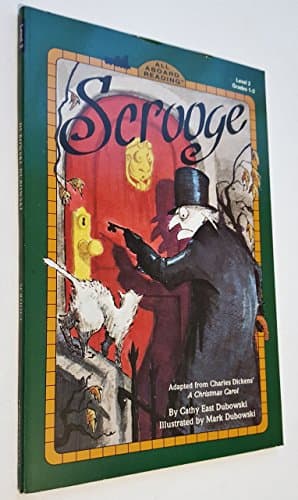 Book cover for Scrooge (All Aboard Reading, Level 2 Grades 1-3) by Dubowski, Cathy East