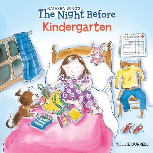 Book cover for The Night Before Kindergarten by Wing, Natasha