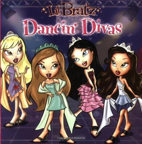 Book cover for Lil' Bratz: Dancin' Divas by Alison Inches