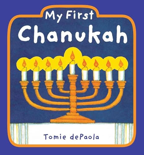 Book cover for My First Chanukah by dePaola, Tomie