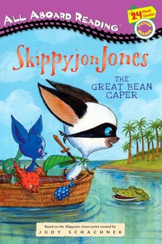 Book cover for The Great Bean Caper (Skippyjon Jones) by Schachner, Judy