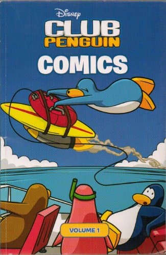 Book cover for Club Penguin Comics: Volume 1 (Disney Club Penguin) by Penguin Group USA