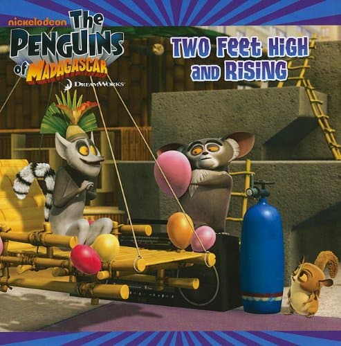 Book cover for Two Feet High and Rising (The Penguins of Madagascar) by Fontes, Justine