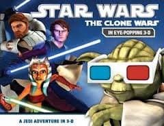 Book cover for Star Wars The Clone Wars: A Jedi Adventure in 3-D [Paperback] Pablo Hidalgo by Pablo Hidalgo
