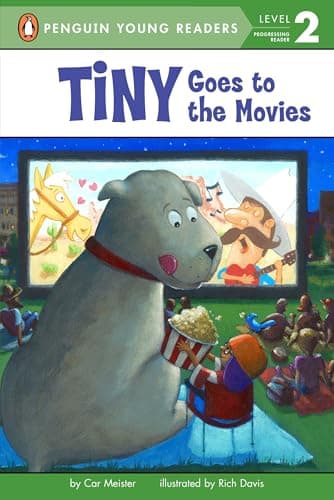 Book cover for Tiny Goes to the Movies by Meister, Cari