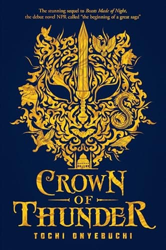 Book cover for Crown of Thunder by Onyebuchi, Tochi