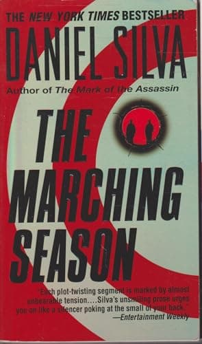 Book cover for The Marching Season by Silva, Daniel