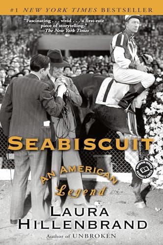 Book cover for Seabiscuit: An American Legend (Ballantine Reader's Circle) by Hillenbrand, Laura