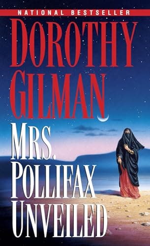 Book cover for Mrs. Pollifax Unveiled by Gilman, Dorothy