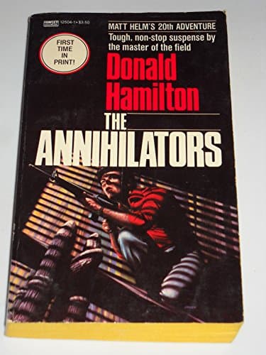 Book cover for The Annihilators by Hamilton, Donald