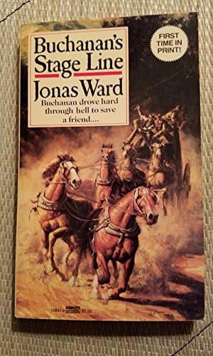 Book cover for Buchanan's Stage Line by Ward, Jonas