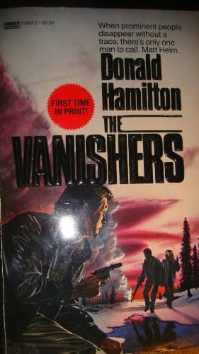Book cover for The Vanishers by Hamilton, Donald