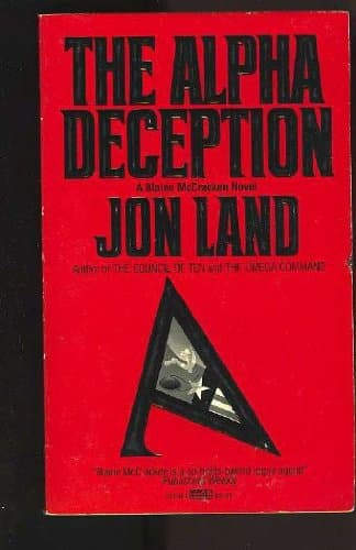 Book cover for The Alpha Deception by Land, Jon