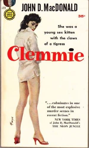 Book cover for Clemmie by MacDonald, John D.