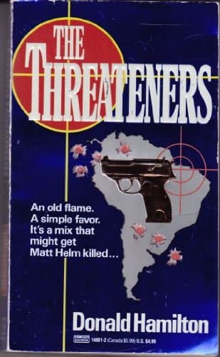 Book cover for The Threateners (A Matt Helm book) by Hamilton, Donald